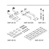 Conjunto de 10 espaçadores p/ gancho salva telha c/ 5 mm de espessura SMP-ZB DP